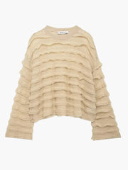 Edeltraud | Gemütlicher Damen-Strickpullover mit Struktur