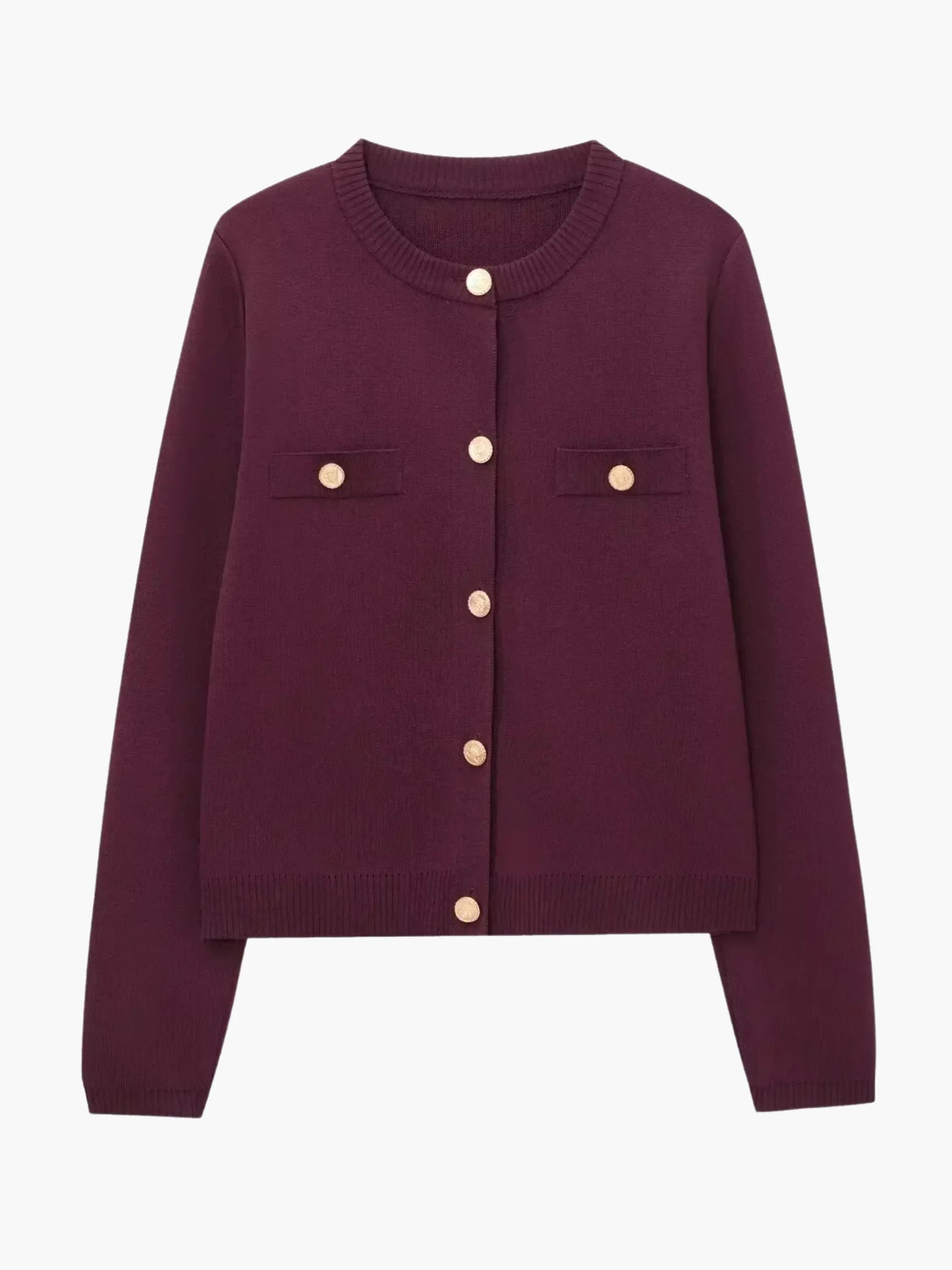 Kristina | Strickjacke mit Knopfleiste