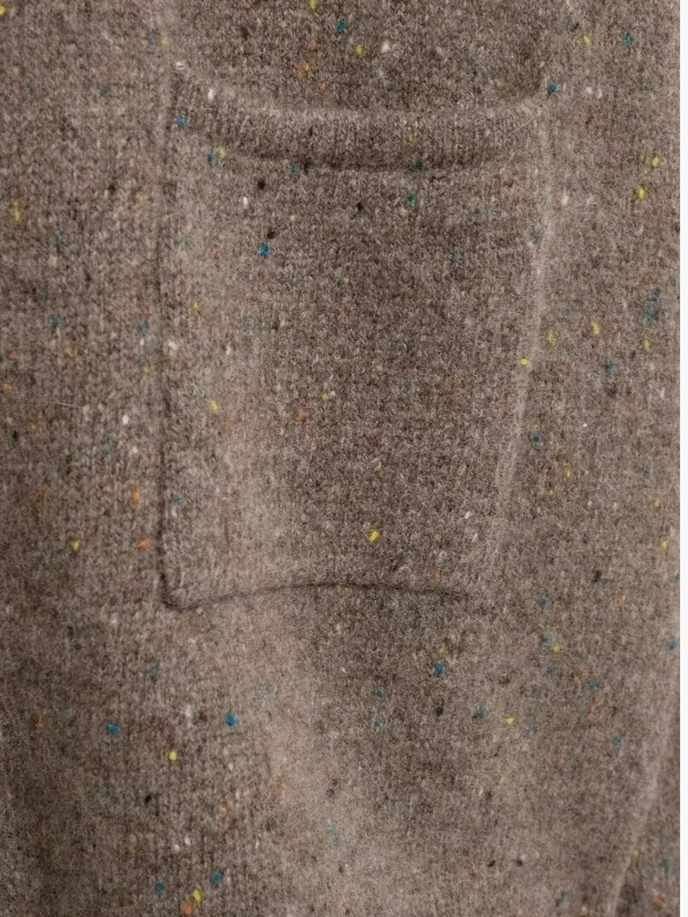 Irma | Strickjacke mit offener Vorderseite und hohem Kragen