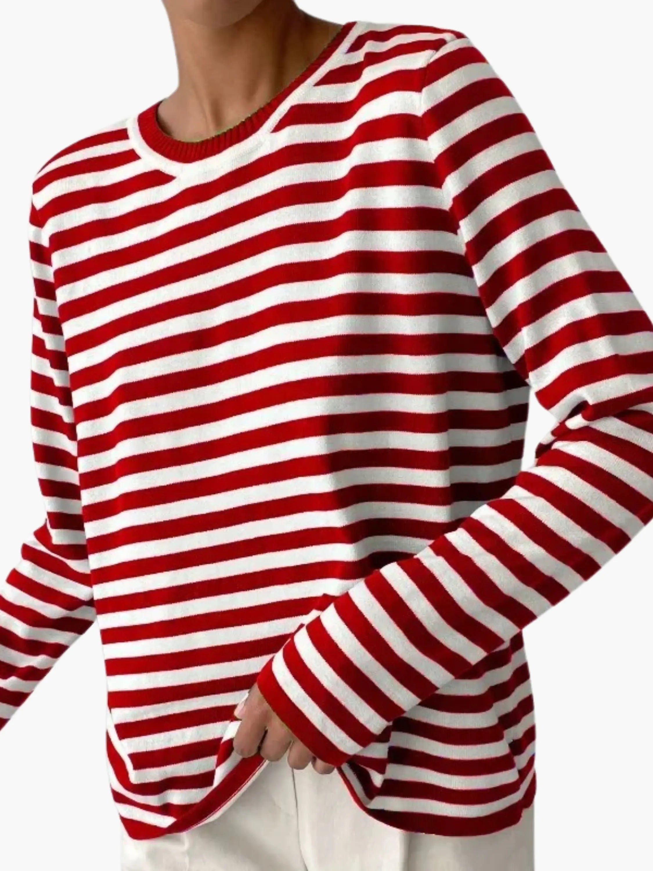 Antonia | Gestreifter Strickpullover