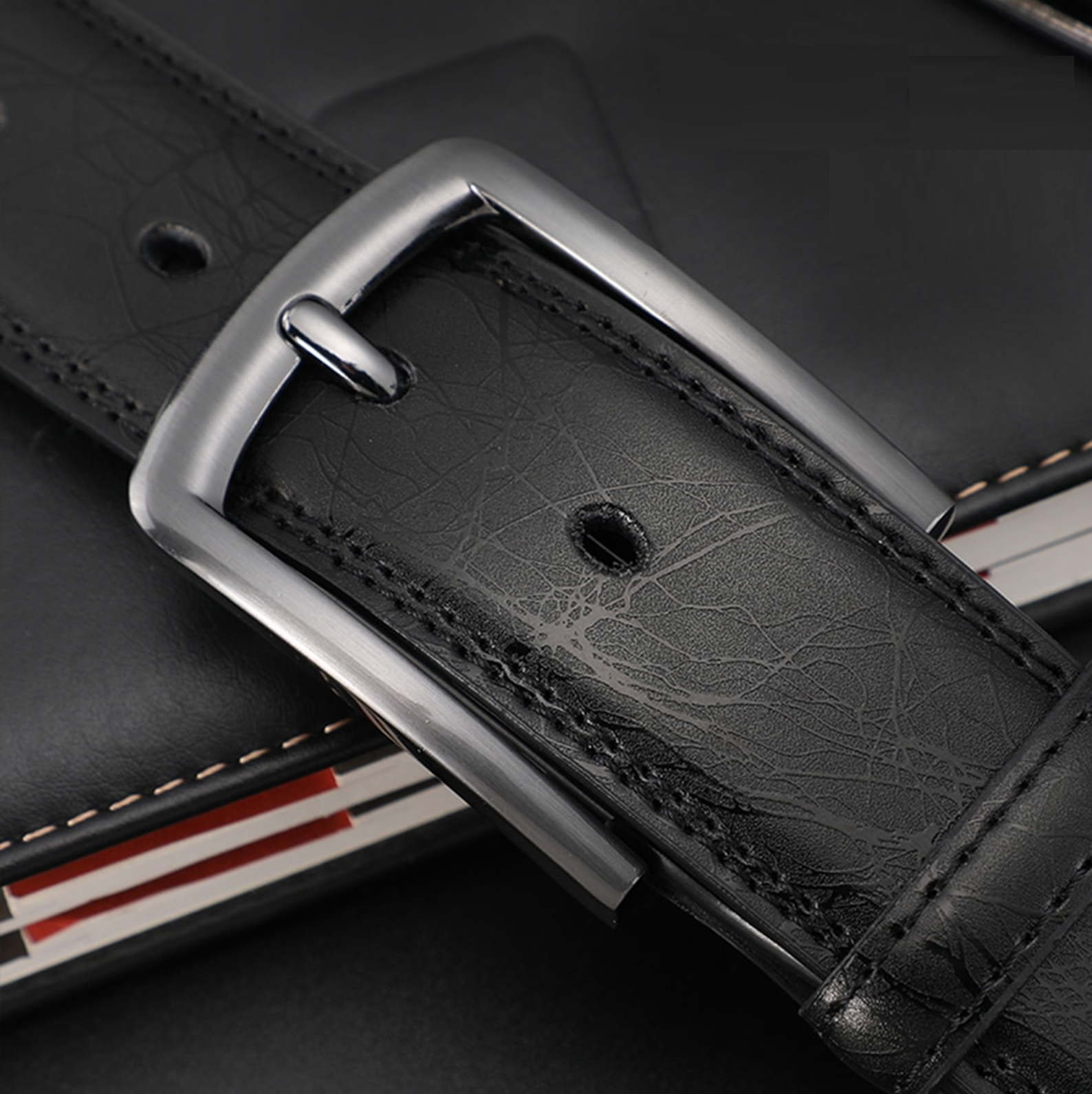 Stilvoller Ethan Herren Ledergürtel