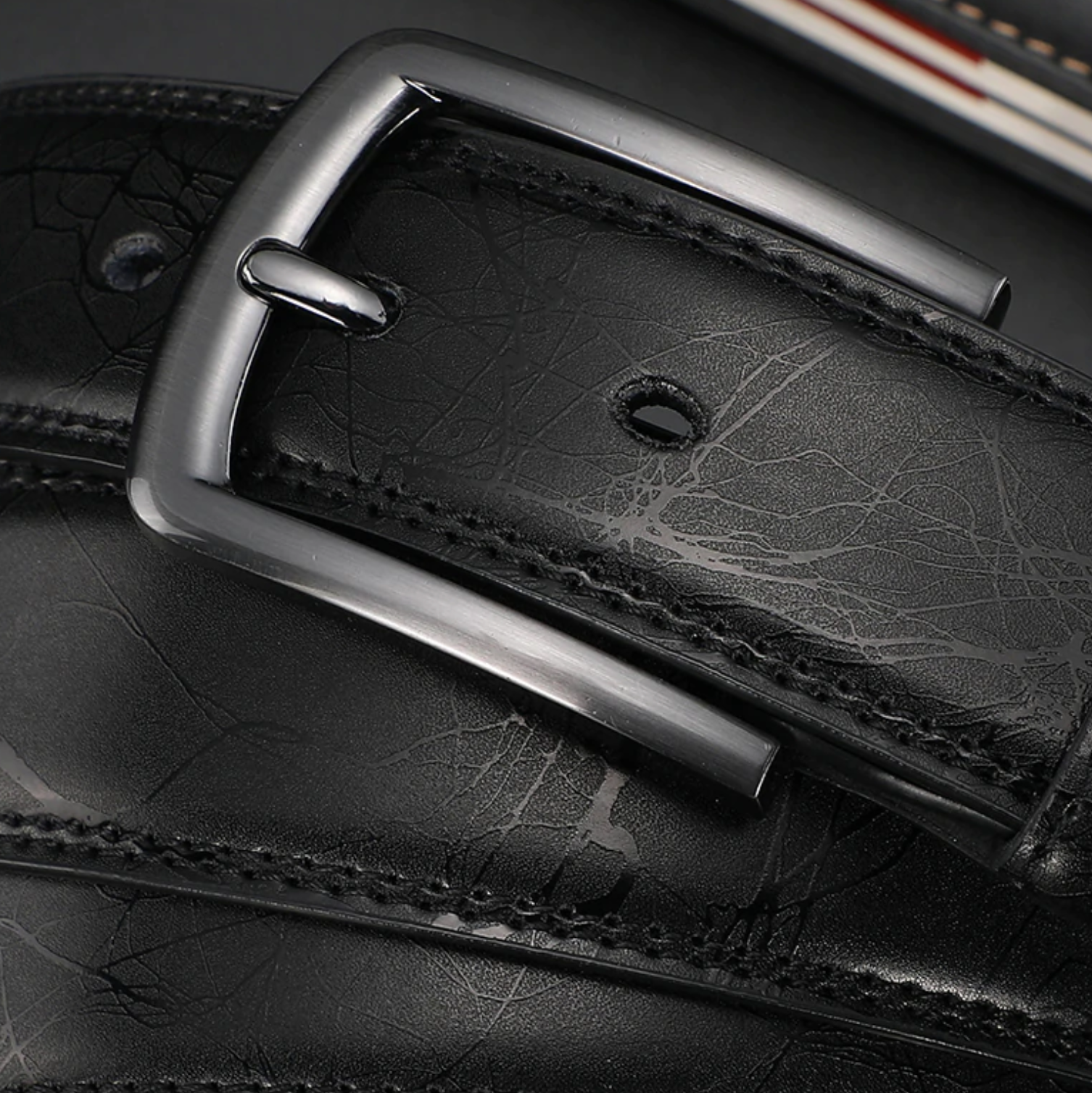 Stilvoller Ethan Herren Ledergürtel