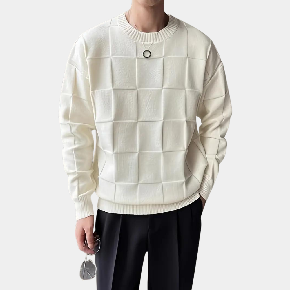 Bayless - Bequemer, warmer Strickpullover für Männer