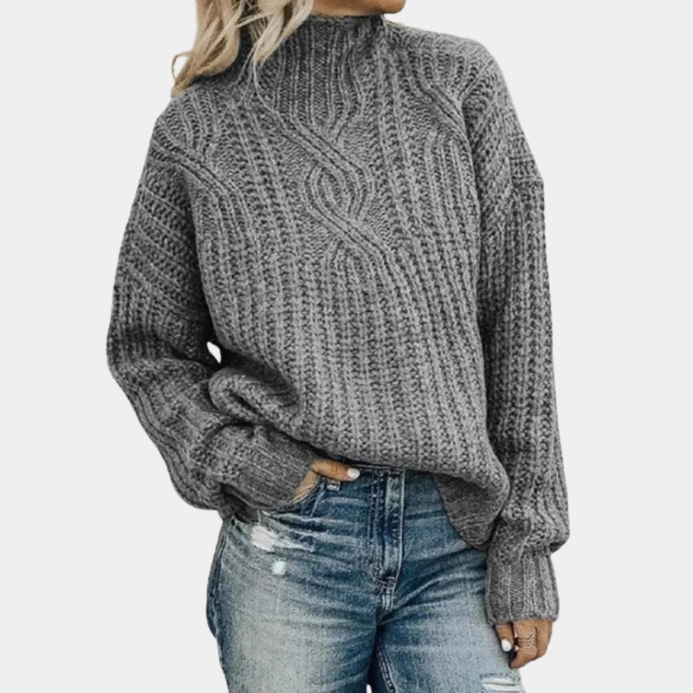 Melanie - Luxuriöser weicher Strickpullover für Damen