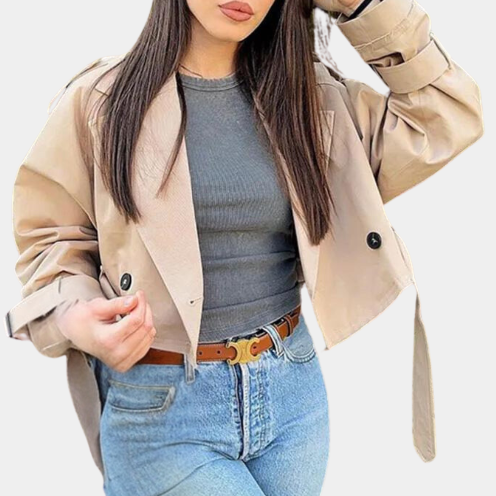 Elegante Cropped Jacket für Frauen