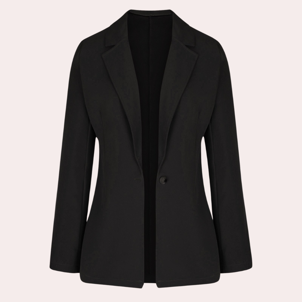 Nastya - Eleganter, minimalistischer Blazer für Damen im schlichten Stil