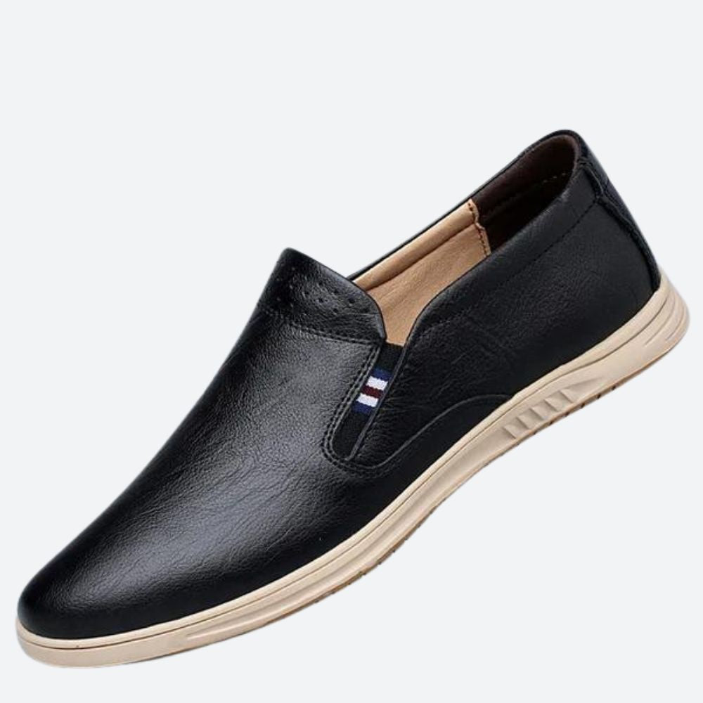Stilvolle und bequeme Leder-Slipper - Dane