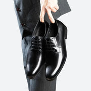 Stilvolle italienische Leder-Spitzenschuhe - Darryl