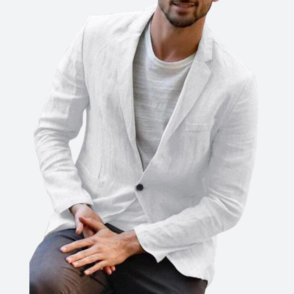Stilvolle moderne Leinenjacke für Männer - Gerrit