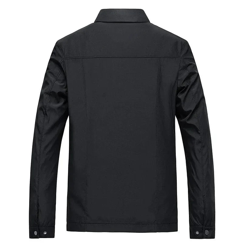 Leichte Businessjacke mit Kragen – Elegante Übergangsjacke für Alltag & Büro