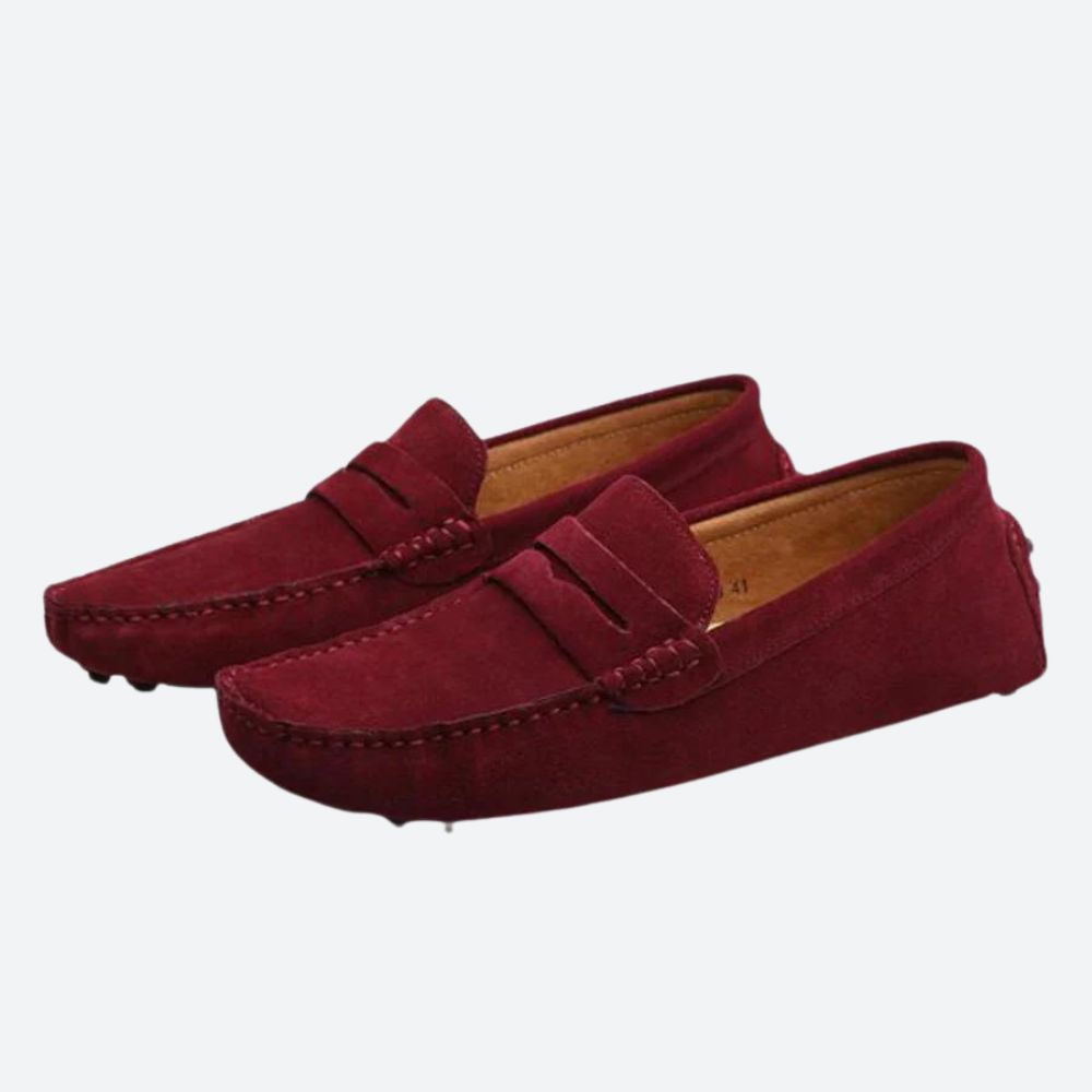 Modische und bequeme leichte Wildleder-Slipper - Jhonny