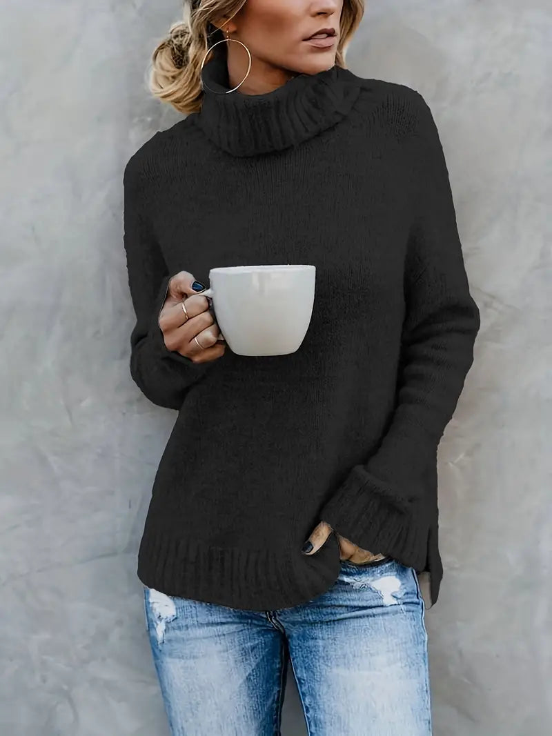 Schicker Clara-Rollkragenpullover für mühelosen Stil